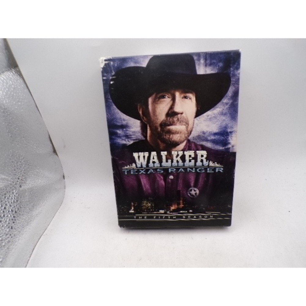 Walker Texas Ranger The Fifth Season DVD Box Set 7-Disc Chuck Norris 2008 CBS